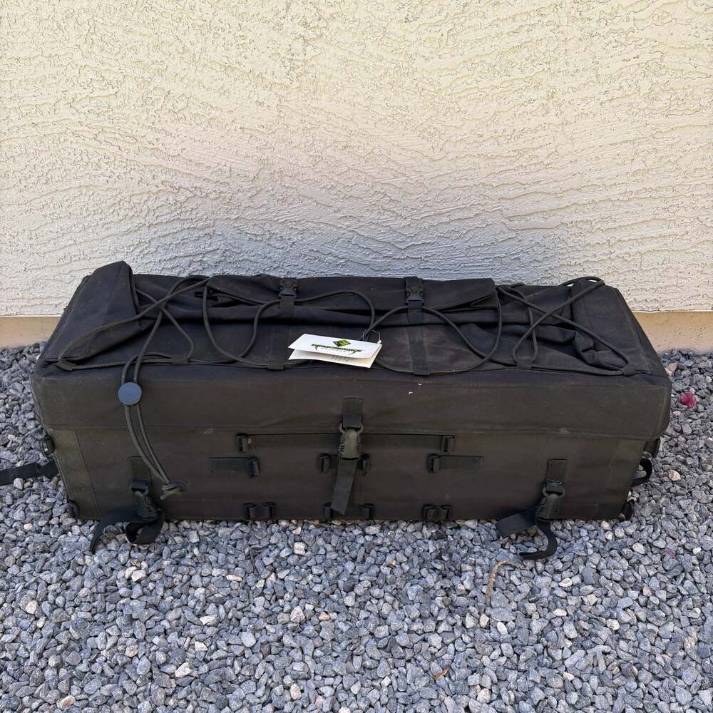 Diamondback Outdoors ATV Rear Rack Cargo Bag with Removable Storage Pods